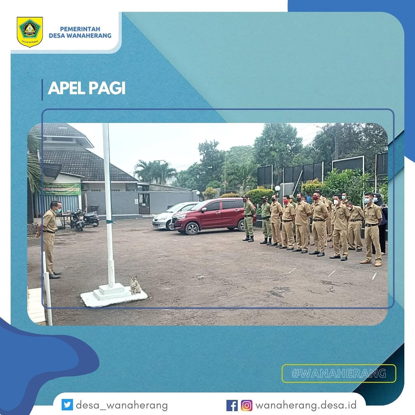 Apel Senin 5 April 2021 Menyemangati Melayani Masyarakat dan siap siaga