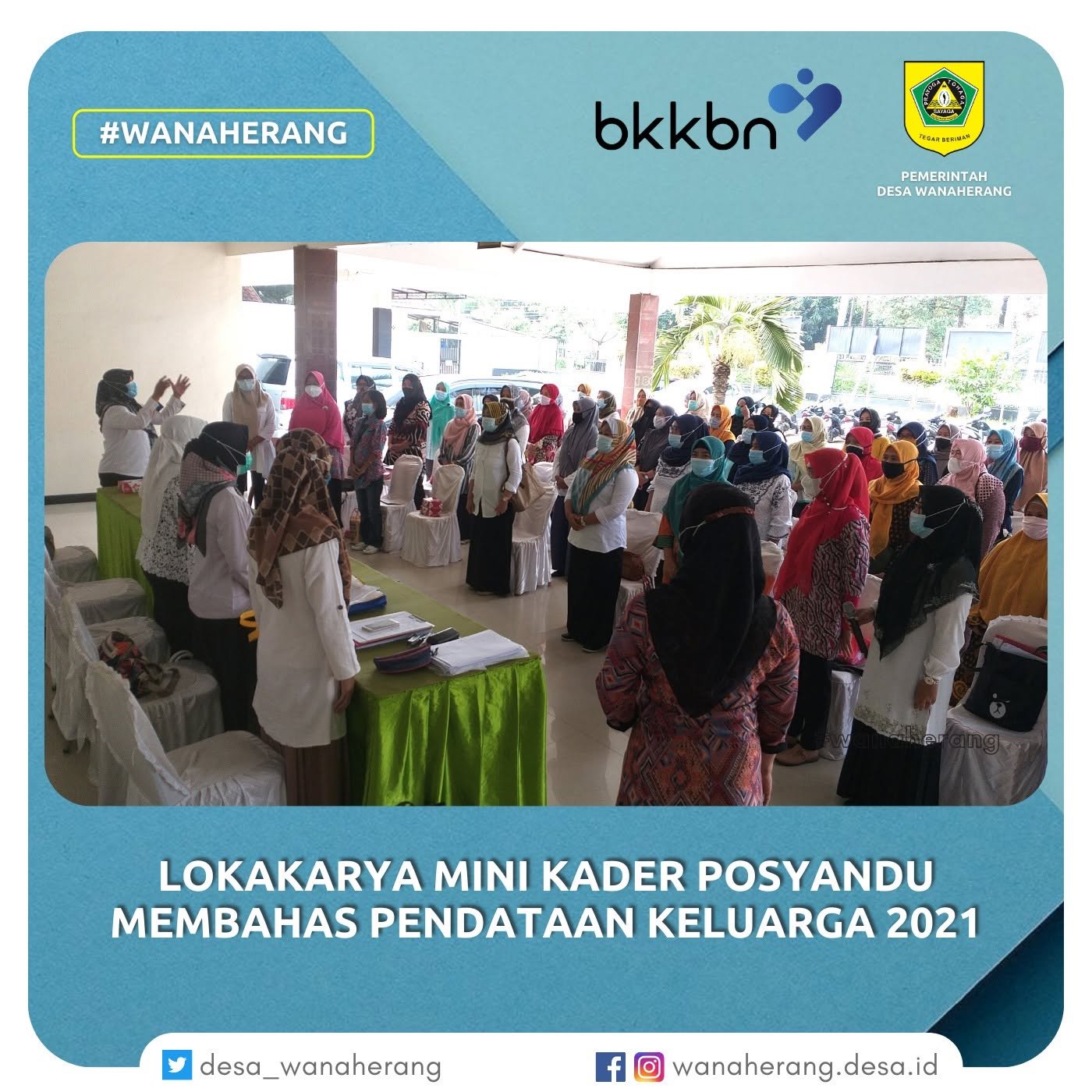 Lokakarya Mini Kader Posyandu Desa Wanaherang