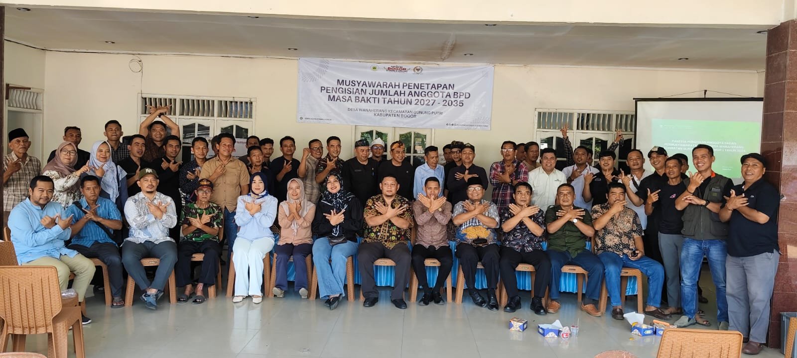 Pemerintah Desa Wanaherang Sosialisasikan Tata Tertib Pengisian Anggota BPD Periode 2027 - 2035